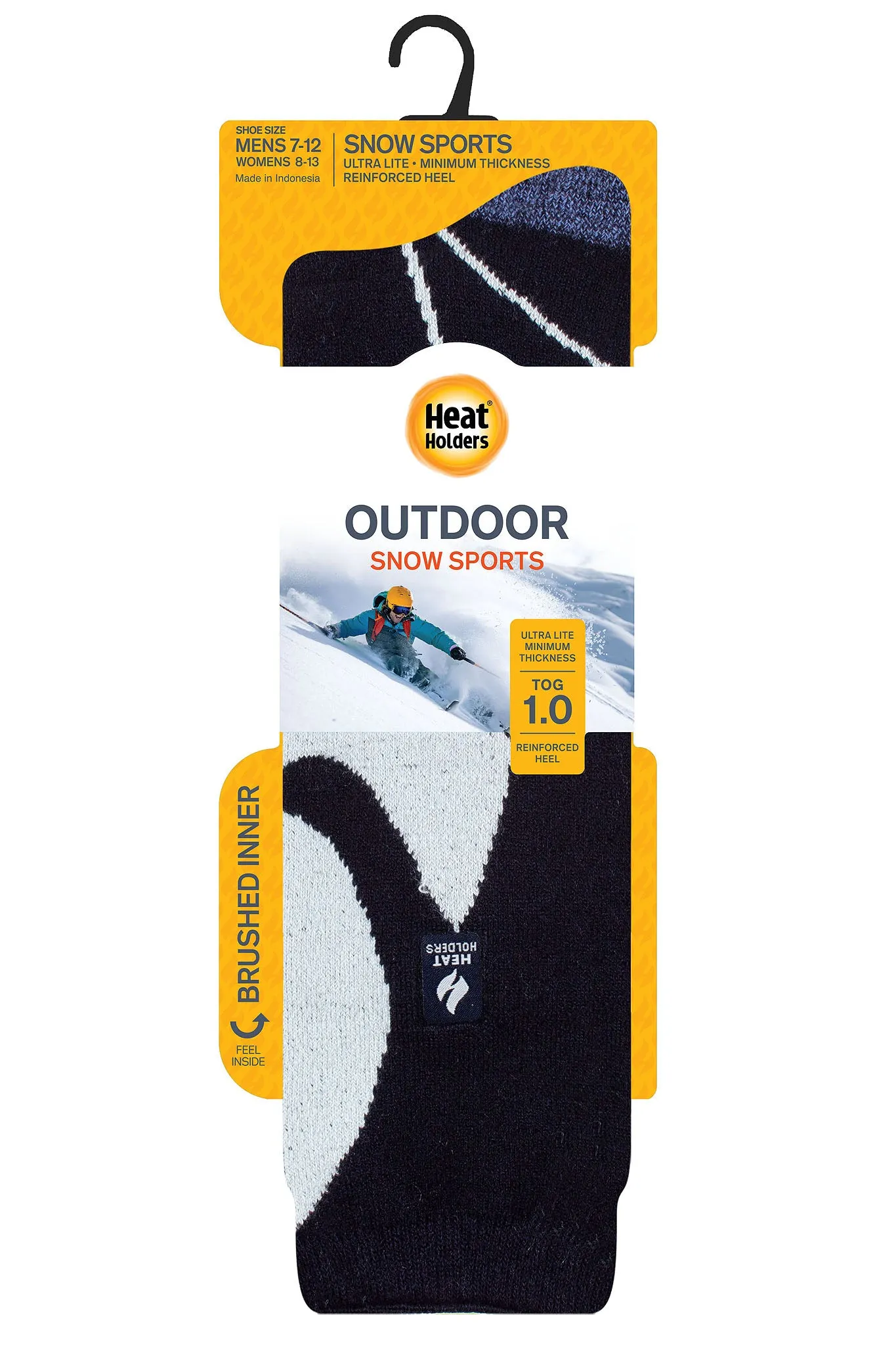 Men's Mogul ULTRA LITE™ Snowsports Long Socks sold by Heat Holders