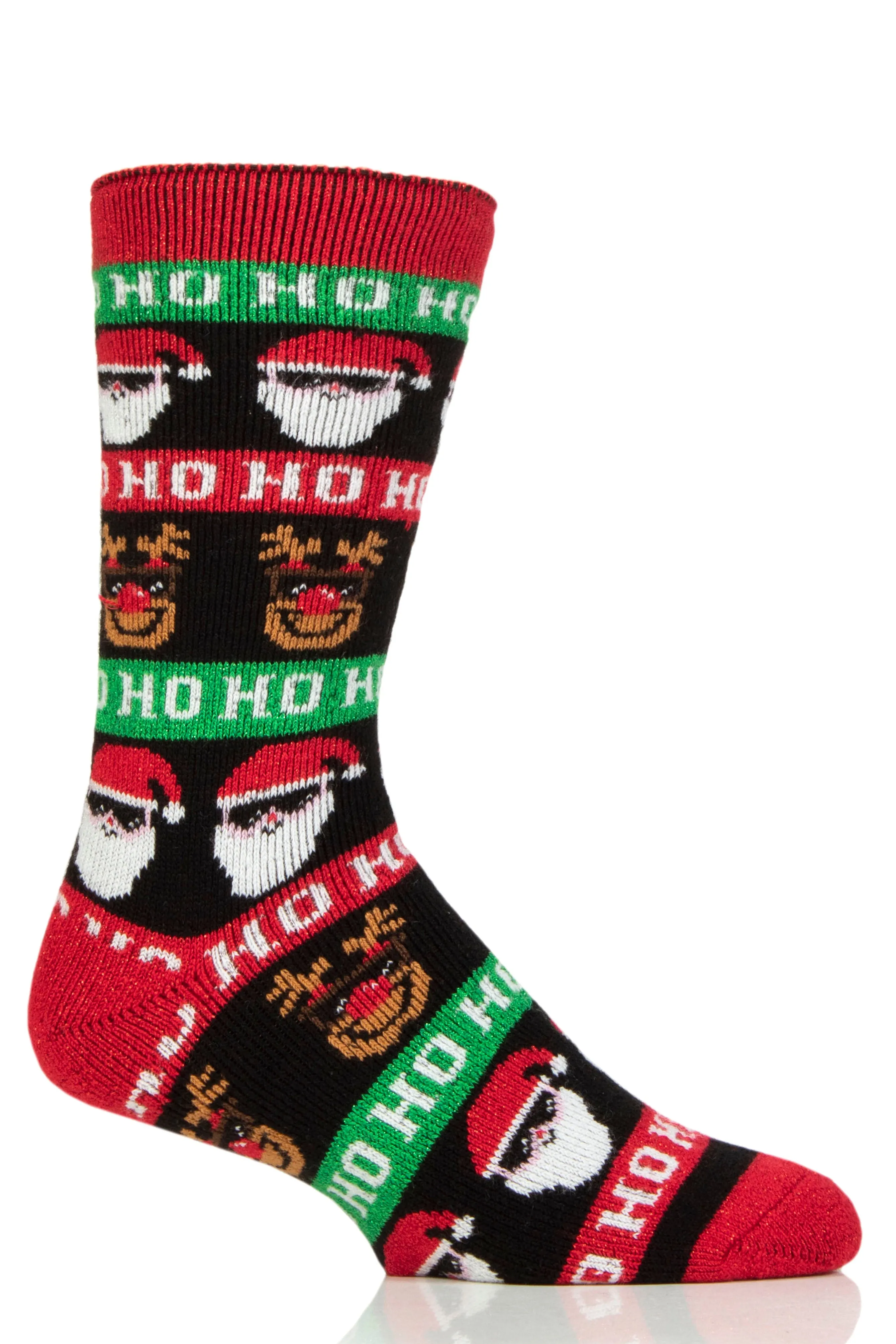 Men's LITE™ Clark Festive Crew Sock sold by Heat Holders product image thumbnail 4