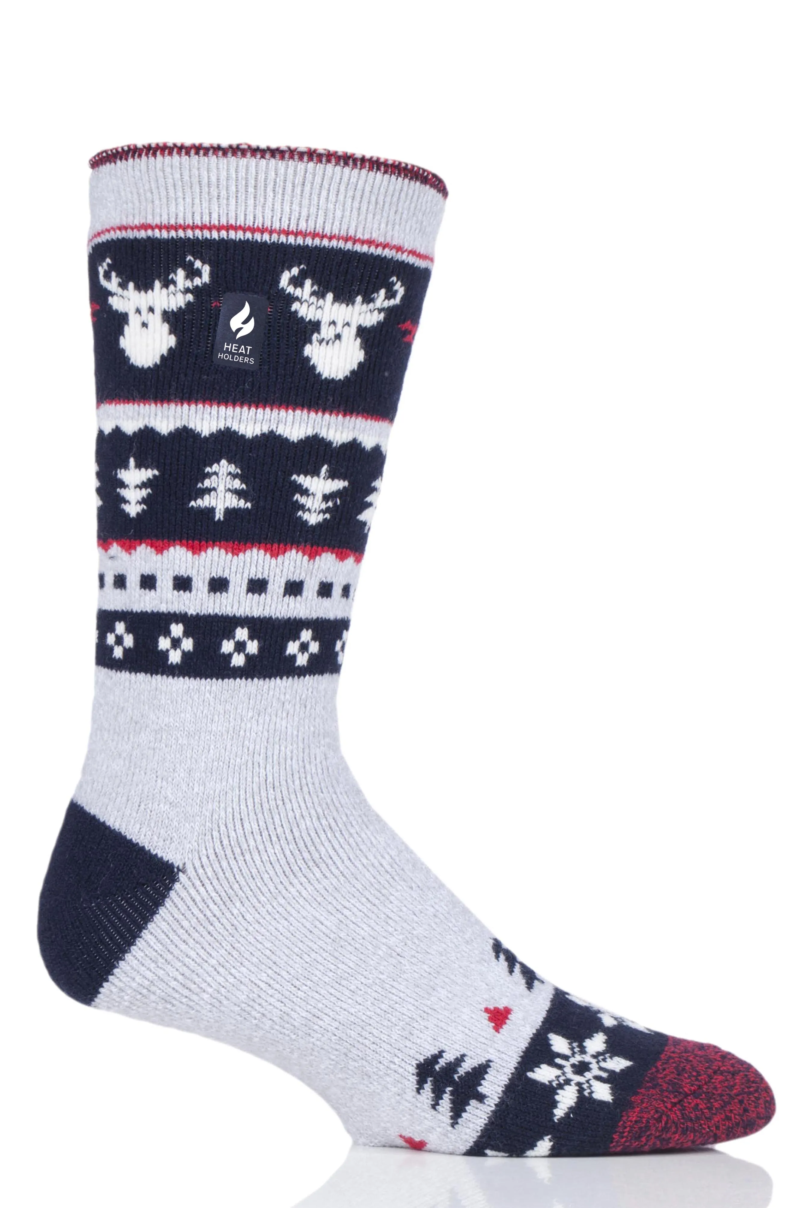 Men's LITE™ Clark Festive Crew Sock sold by Heat Holders product image thumbnail 3