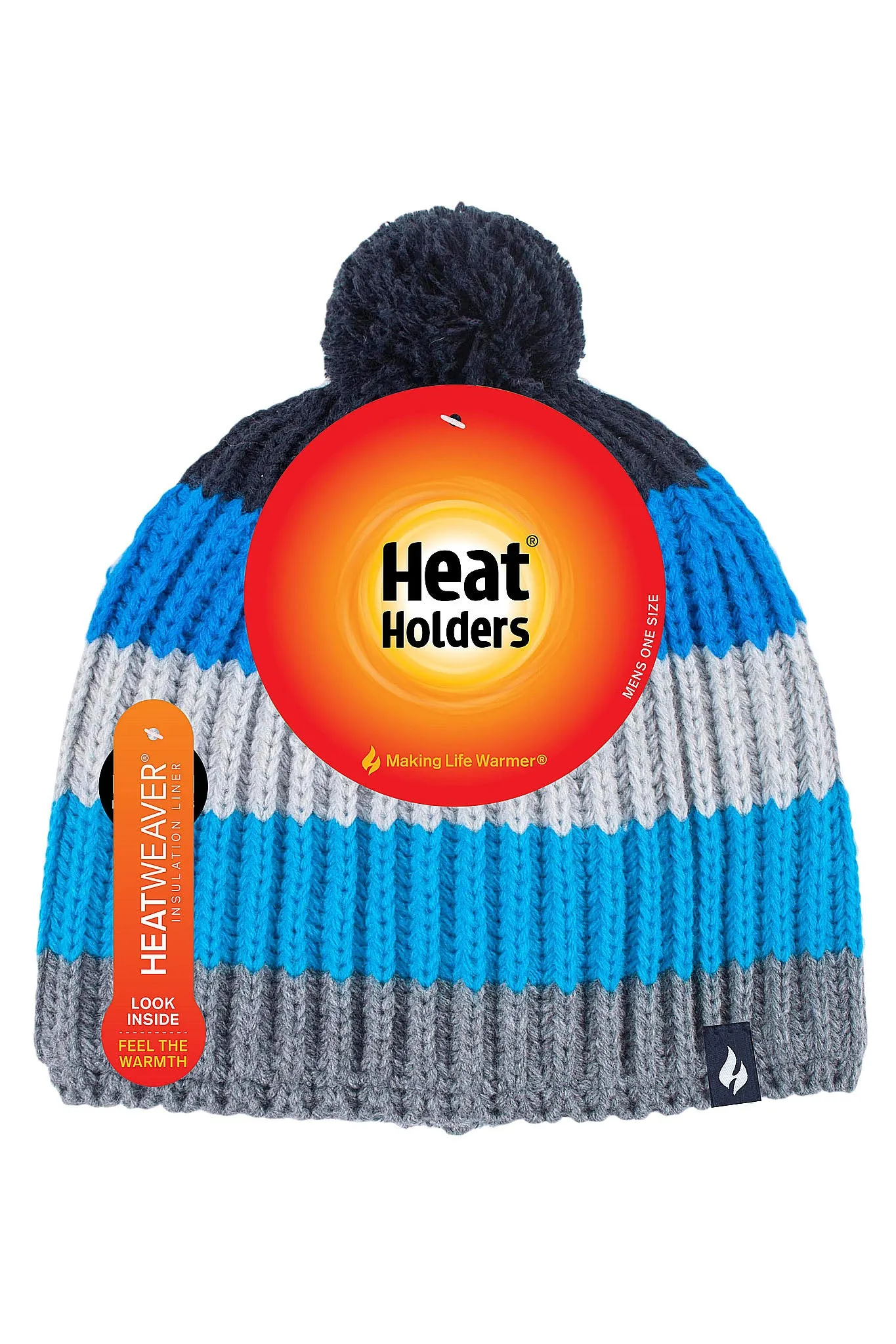 Men's Ian Snowsports Block Stripe Hat sold by Heat Holders