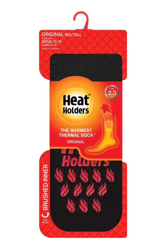 Men's Big/Tall Slipper Socks sold by Heat Holders