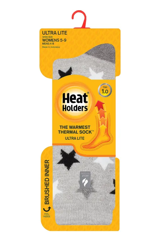 Women's Cosmos ULTRA LITE™ Twist Star Crew Socks sold by Heat Holders