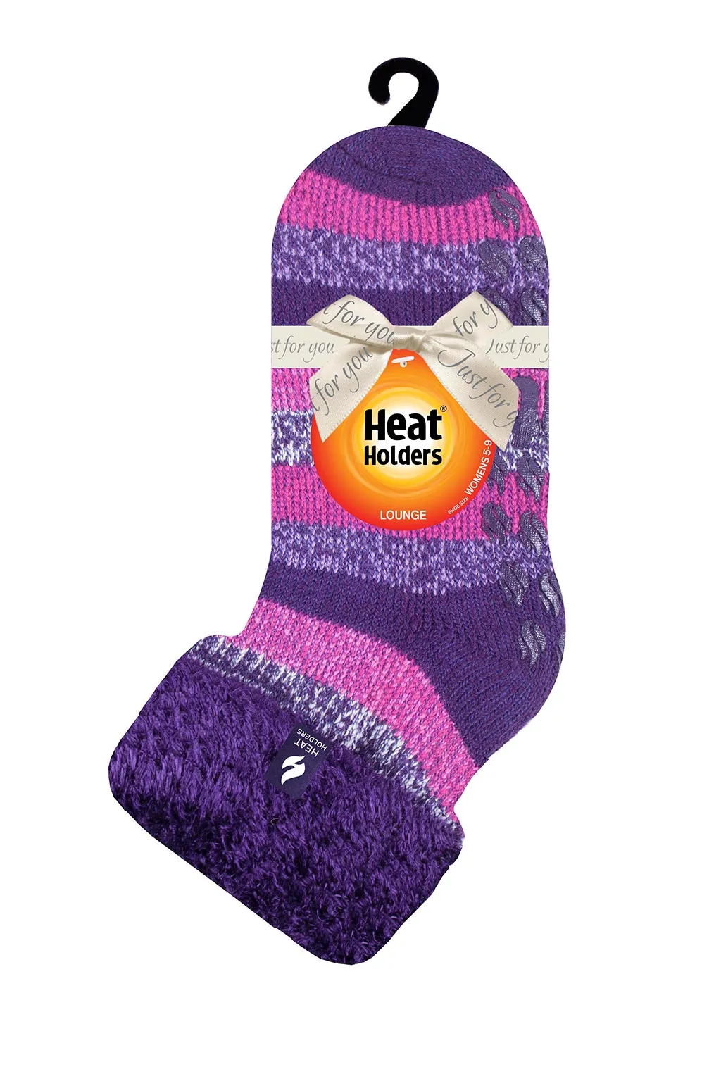 Women's Annabelle Stripe Lounge Socks sold by Heat Holders