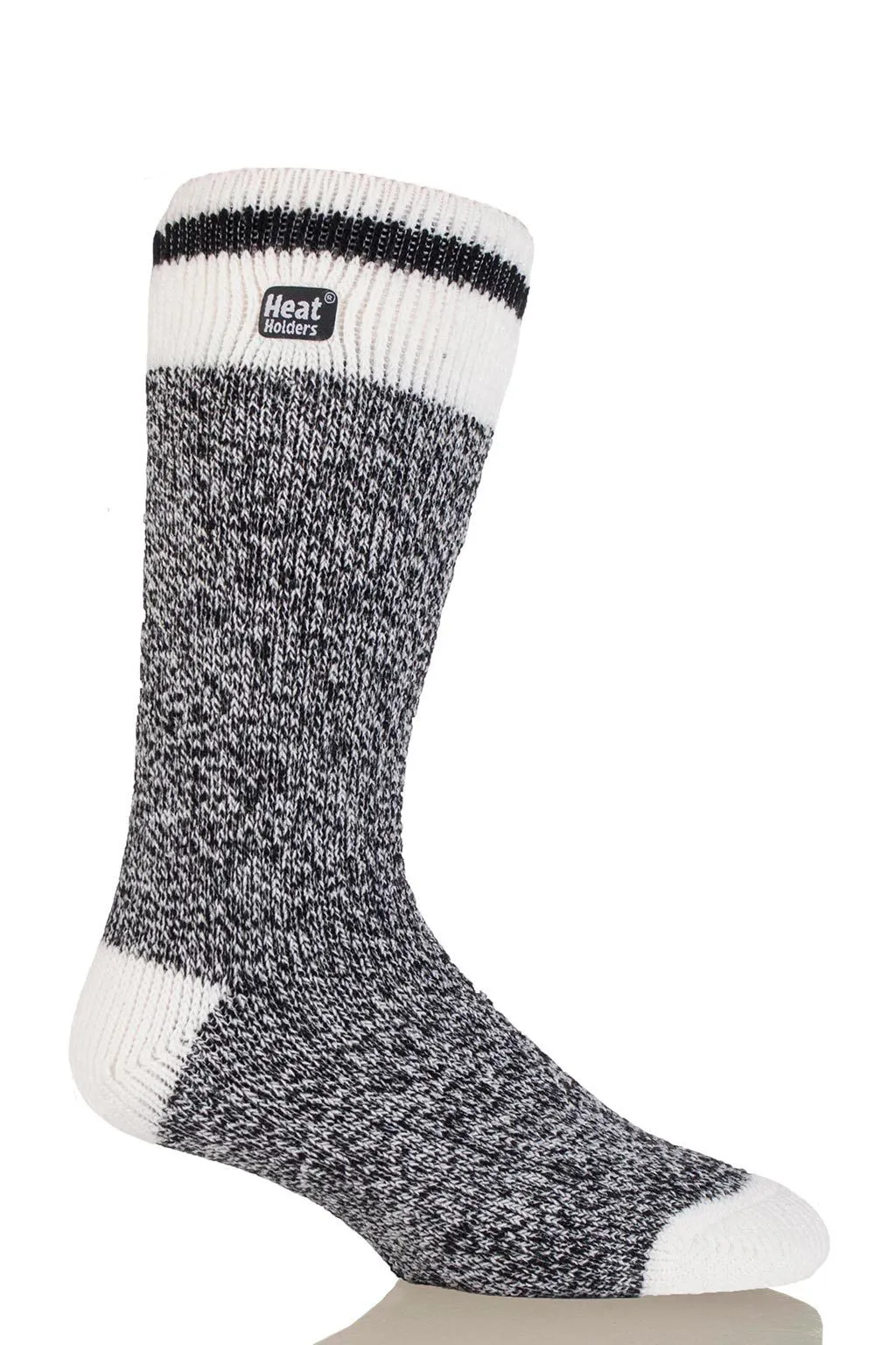 Men's Bunting LITE™ Cream Block Twist Crew Sock sold by Heat Holders product image thumbnail 3