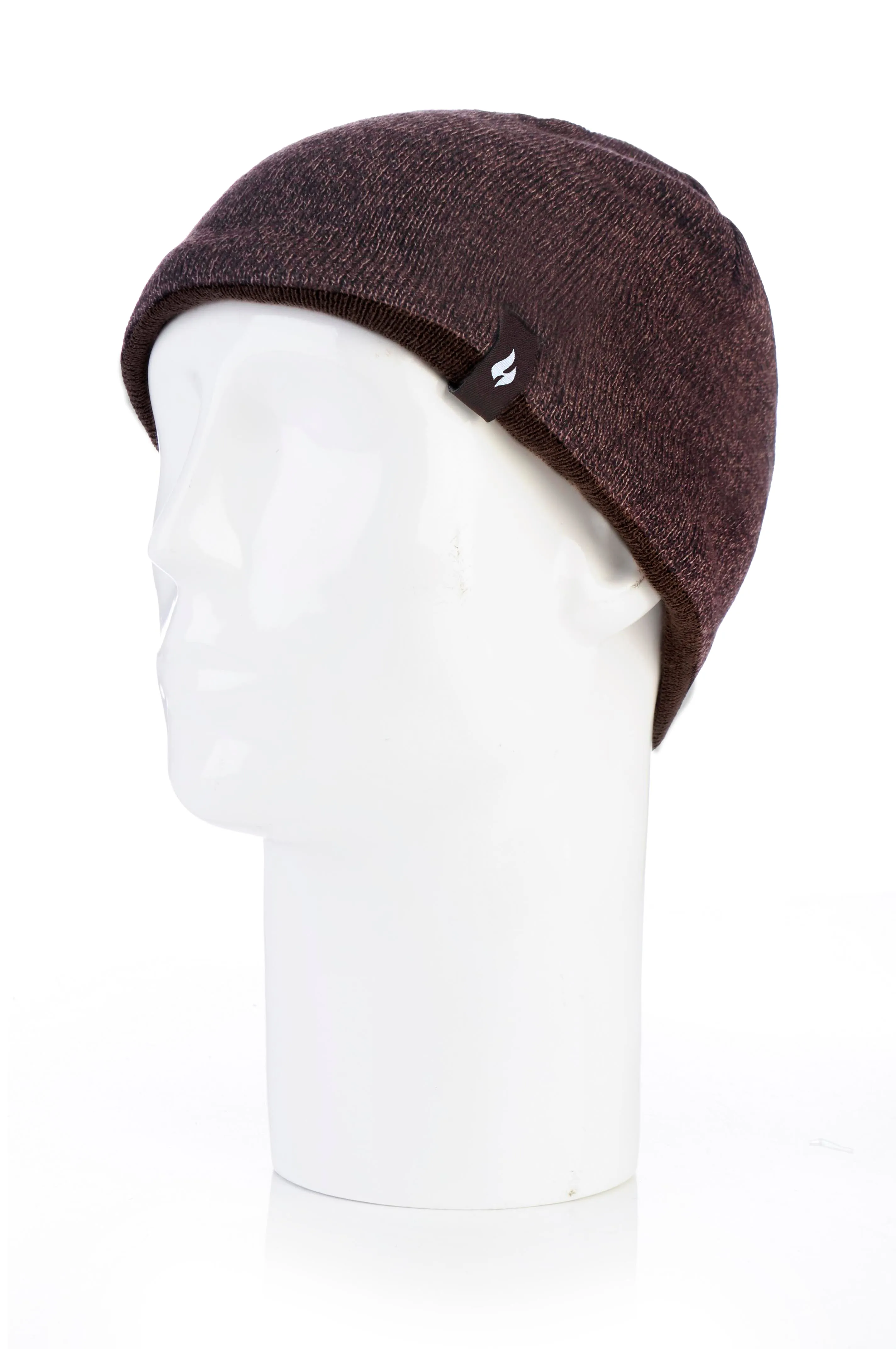 Men's Atlas Flat Knit Hat with Contrast Trim sold by Heat Holders product image thumbnail 3