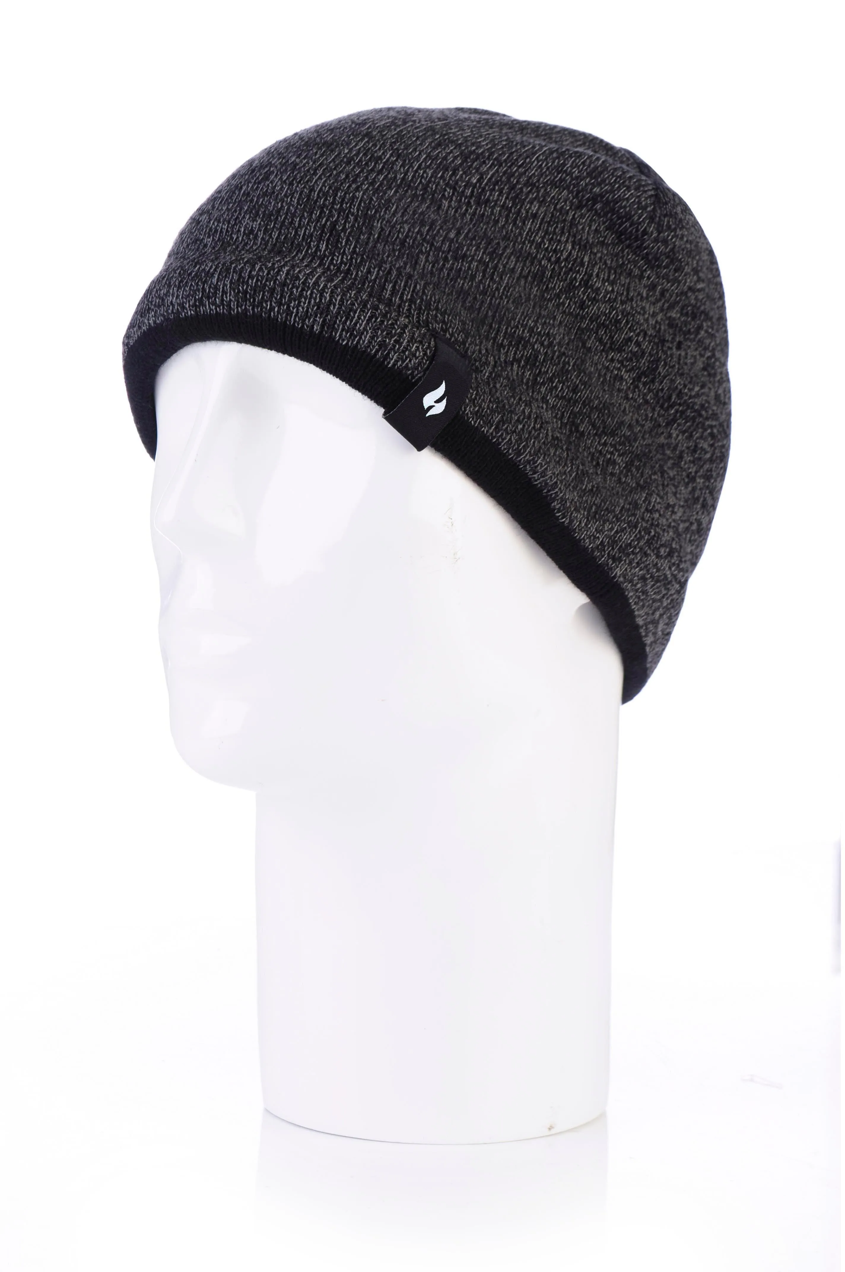Men's Atlas Flat Knit Hat with Contrast Trim sold by Heat Holders product image thumbnail 4