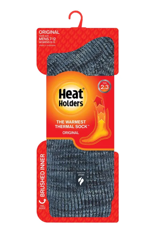 Men's Jacob ORIGINAL™ Four-Color Twist Crew Socks sold by Heat Holders