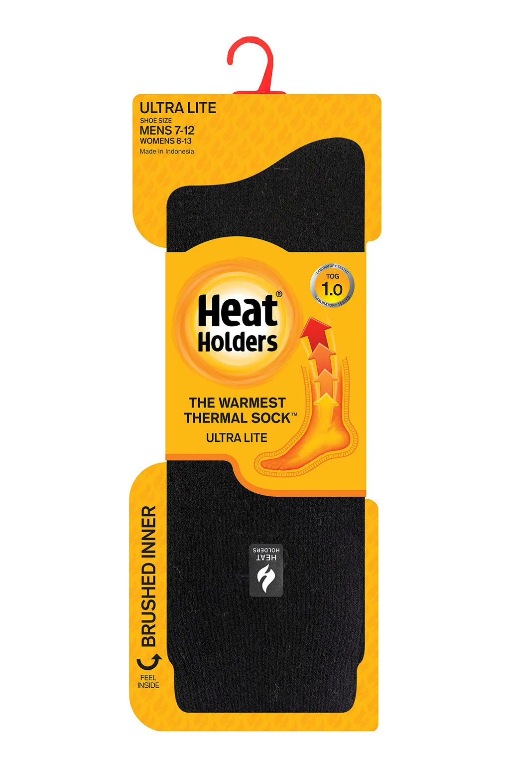 Men’s Sock Drawer® Black Socks 3-Pack sold by Heat Holders product image thumbnail 4