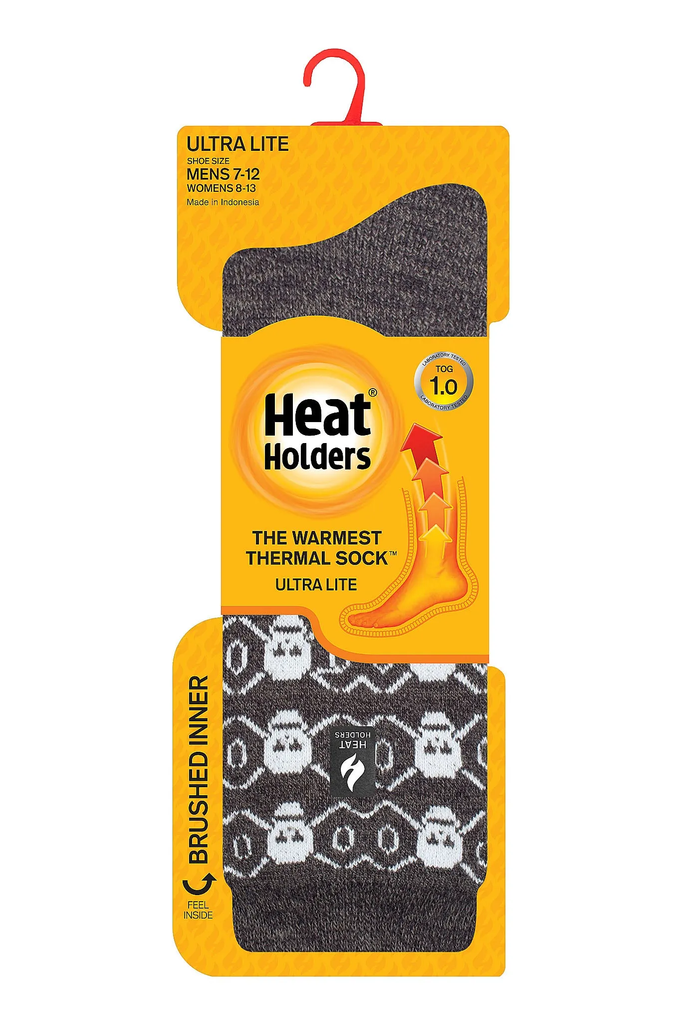 Men's Bones ULTRA LITE™ Twist Crew Socks sold by Heat Holders