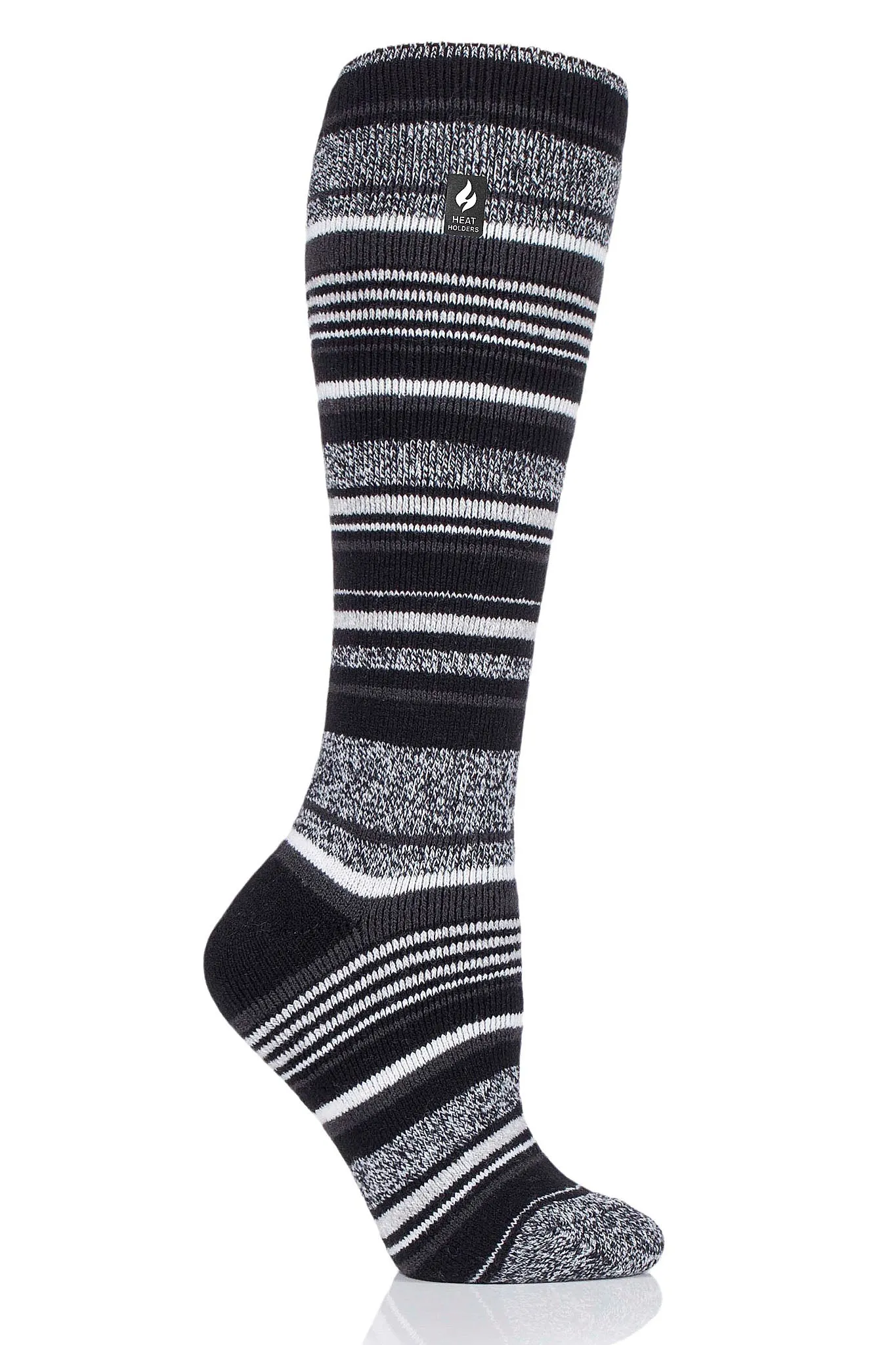 Women's Mahonia LITE™ Jacquard Stripe Long Socks sold by Heat Holders product image thumbnail 2