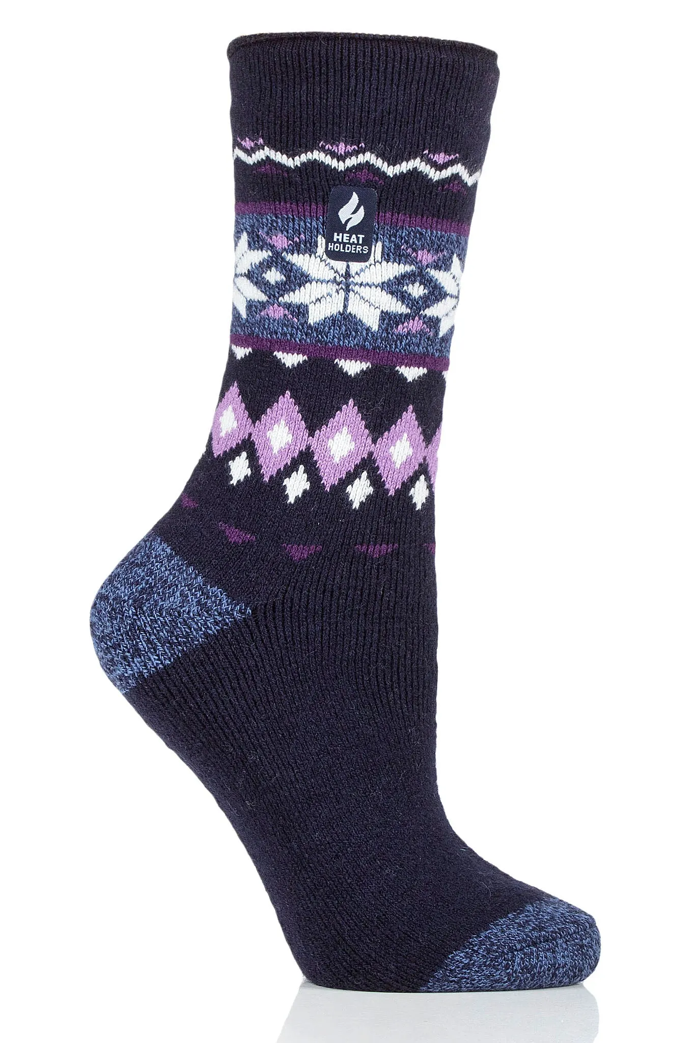 Women's Melissa LITE™ Fairisle Crew Socks sold by Heat Holders product image thumbnail 5