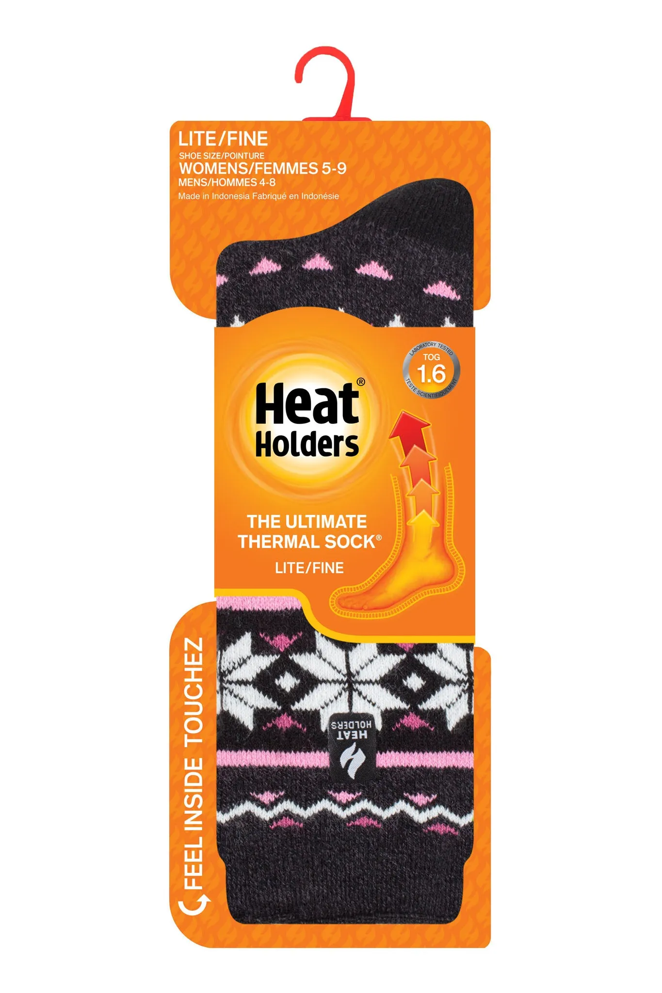 Women's Melissa LITE™ Fairisle Crew Socks sold by Heat Holders