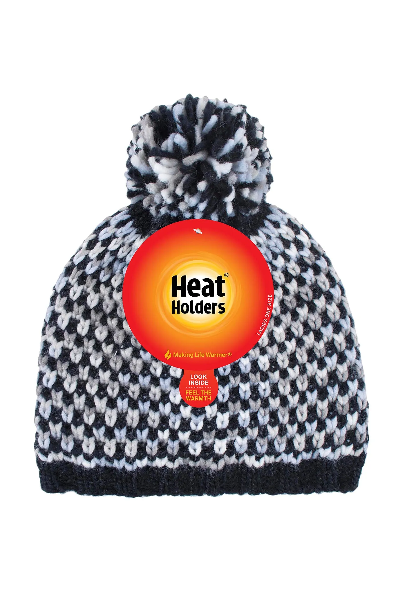 Women's Katelyn Textured Knit Hat sold by Heat Holders