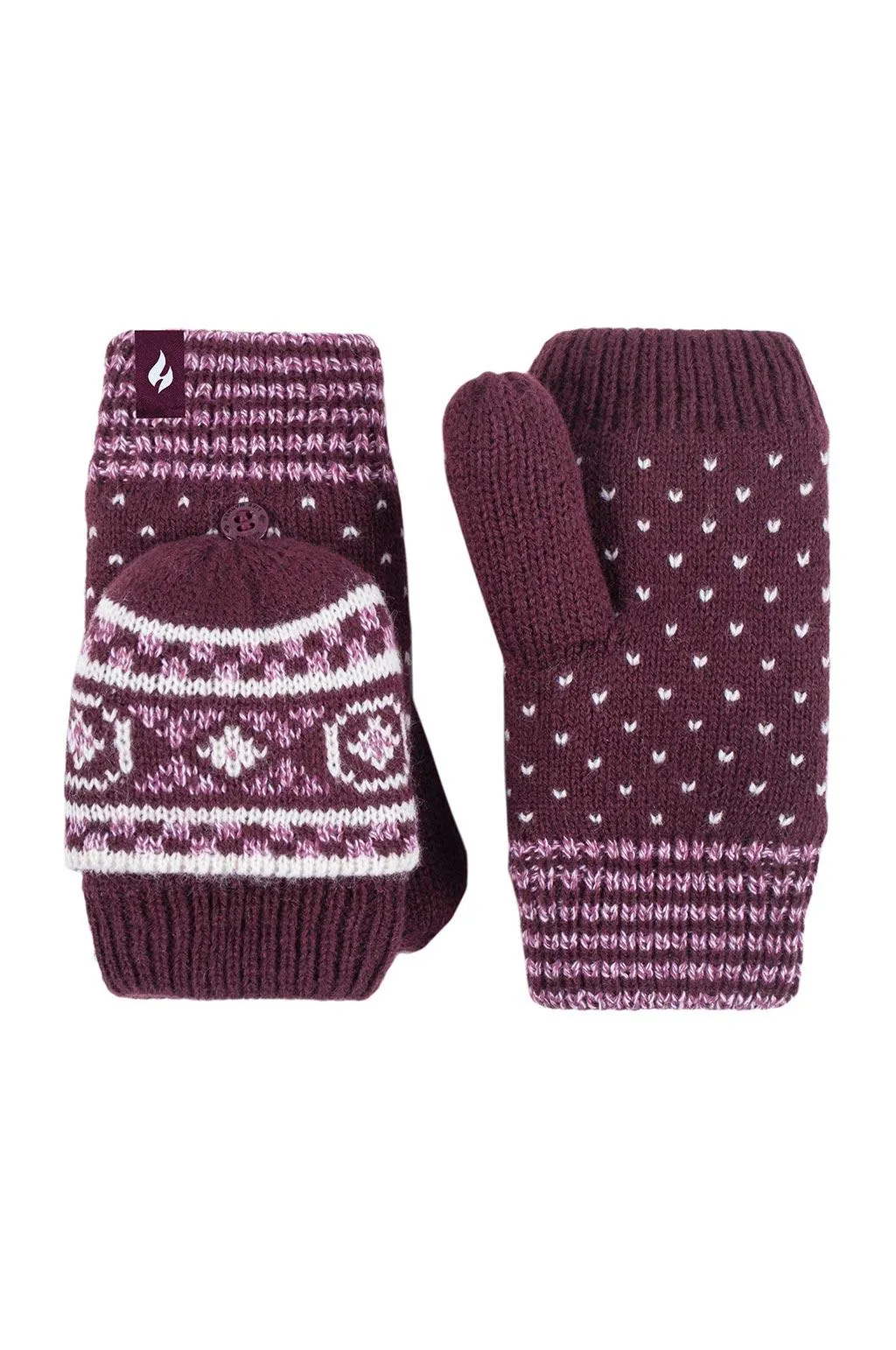 Women's Stockholm Converter Mittens sold by Heat Holders product image thumbnail 3