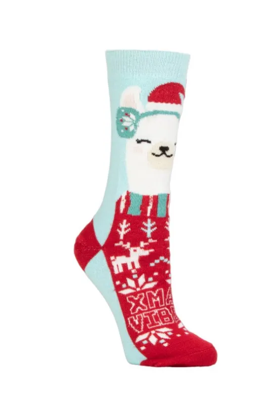 Women's Ultra Lite Ellen Cosy Alpaca Crew Socks sold by Heat Holders