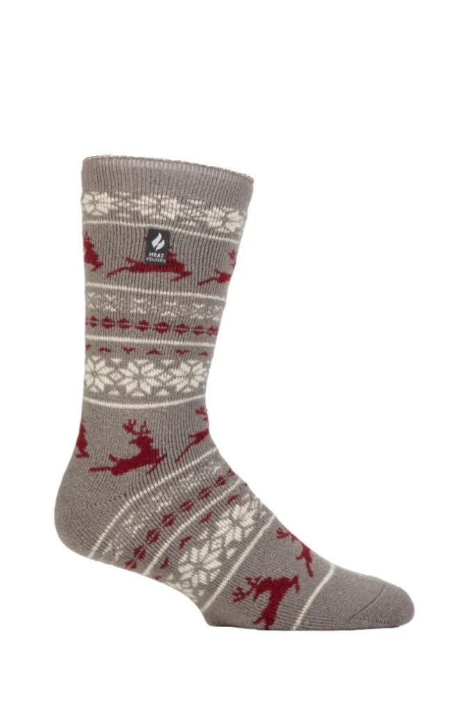 Men's Lite Jasper Deer Crew Socks sold by Heat Holders product image thumbnail 2