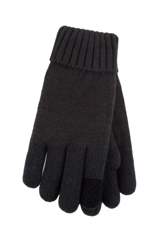 Women's Cathy Flat Knit Glove with Touch Screen sold by Heat Holders