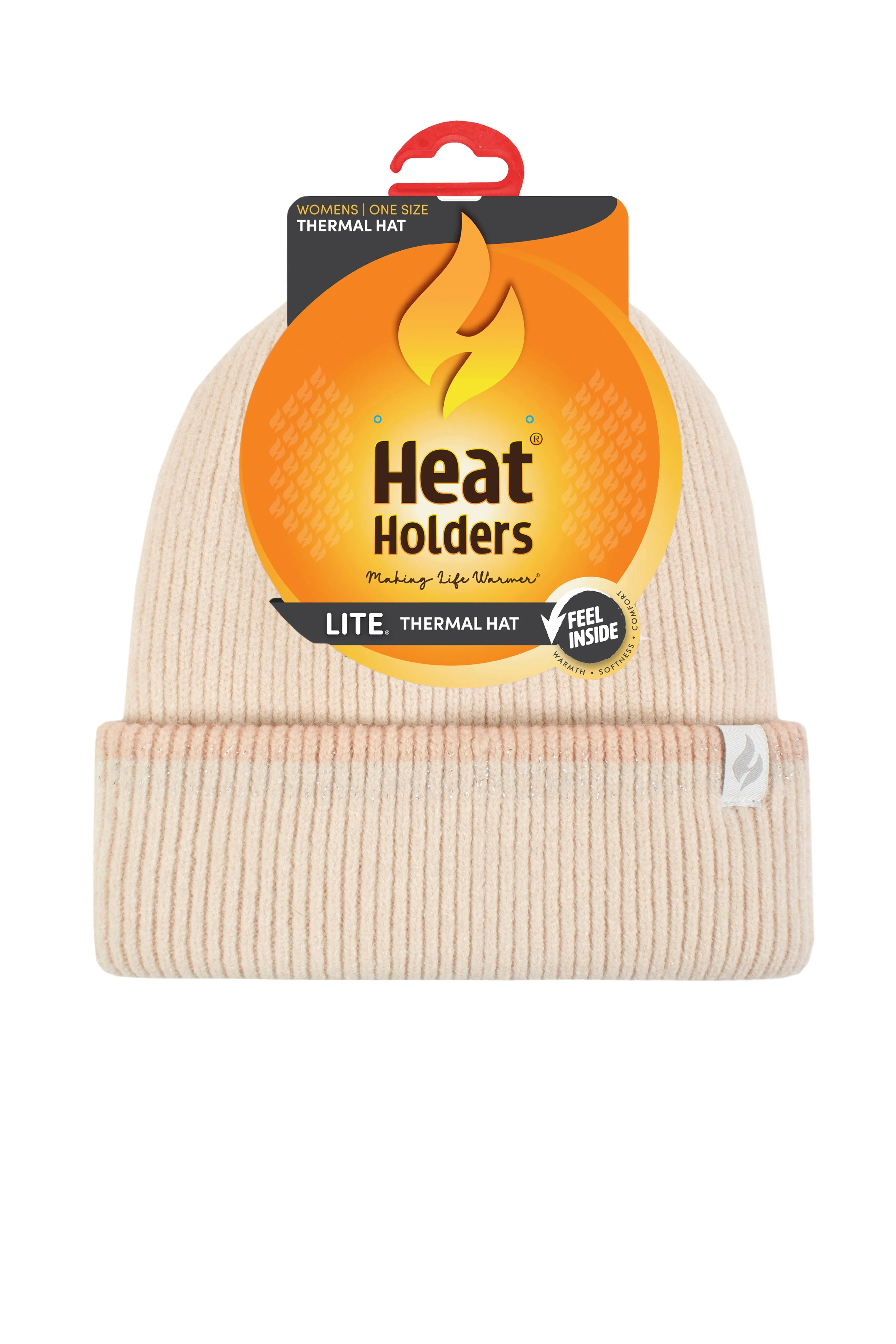 Women's Teton Roll up hat with Lurex stripe sold by Heat Holders product image thumbnail 4