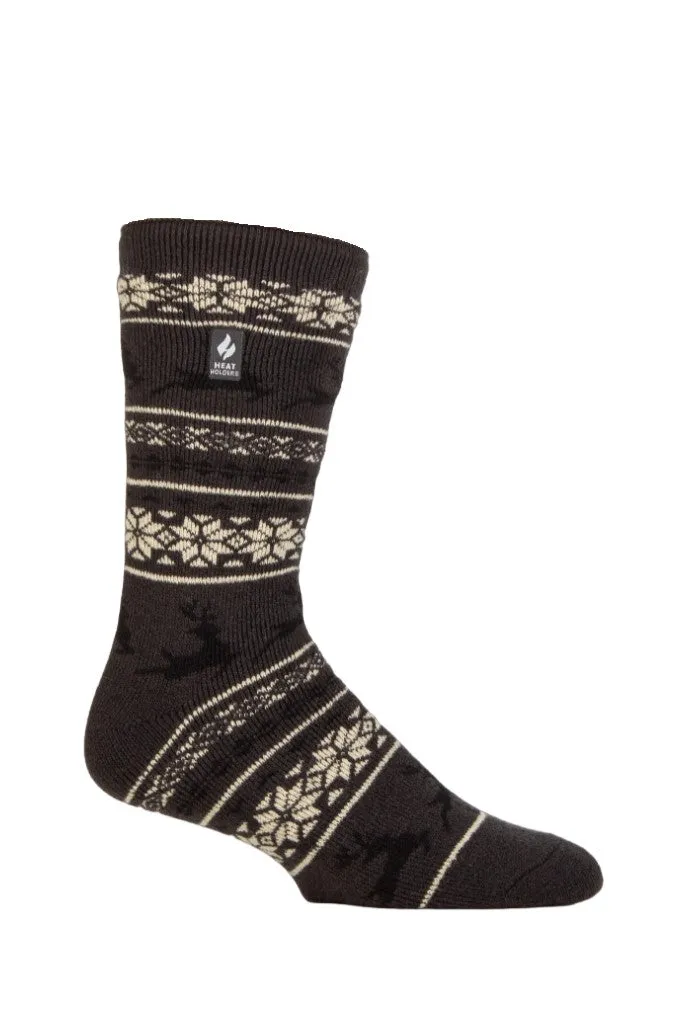 Men's Jasper LITE® Deer Crew Socks sold by Heat Holders product image thumbnail 3