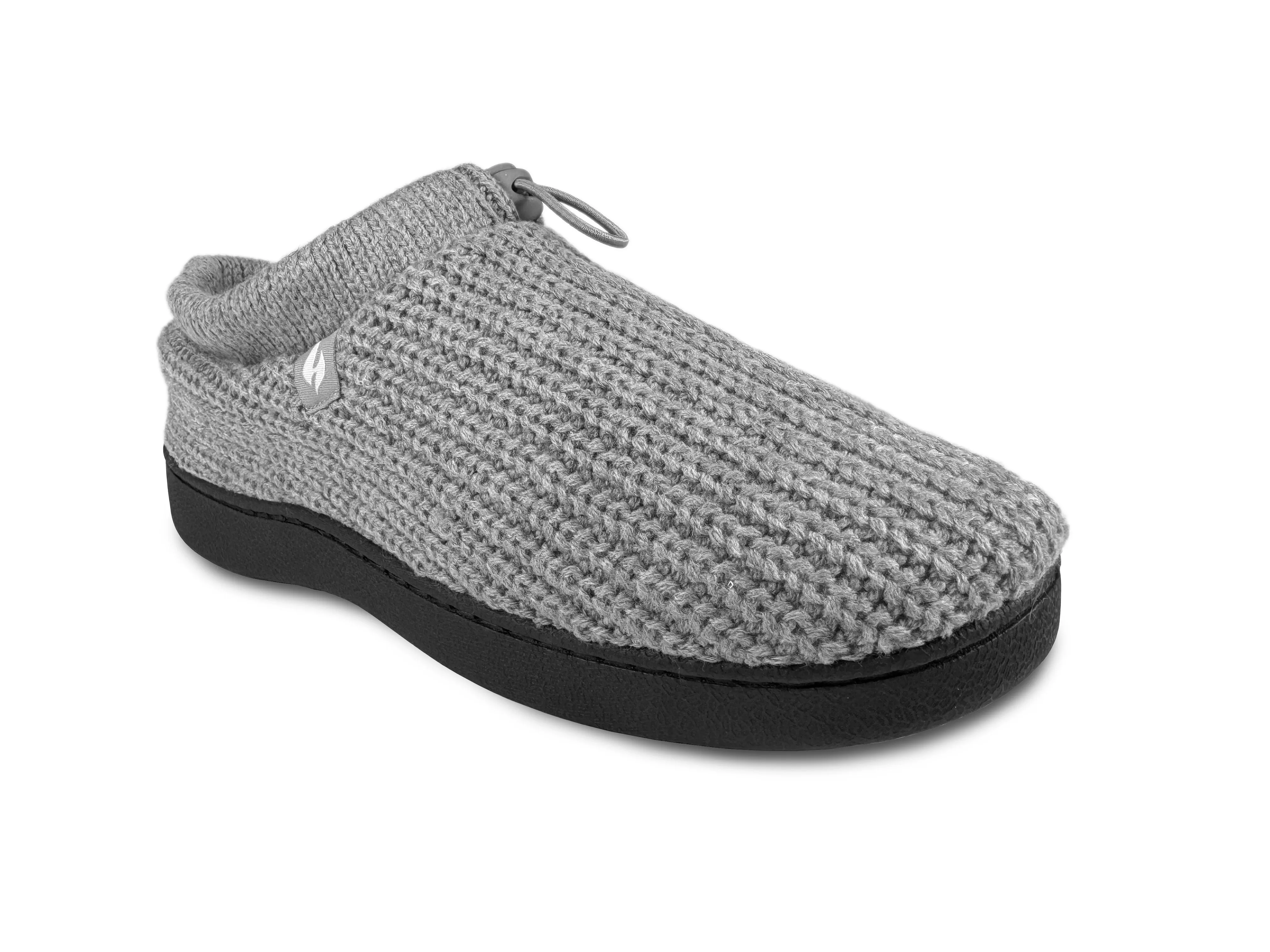 Men's Noah Rib Knit Drawstring Slippers sold by Heat Holders product image thumbnail 2