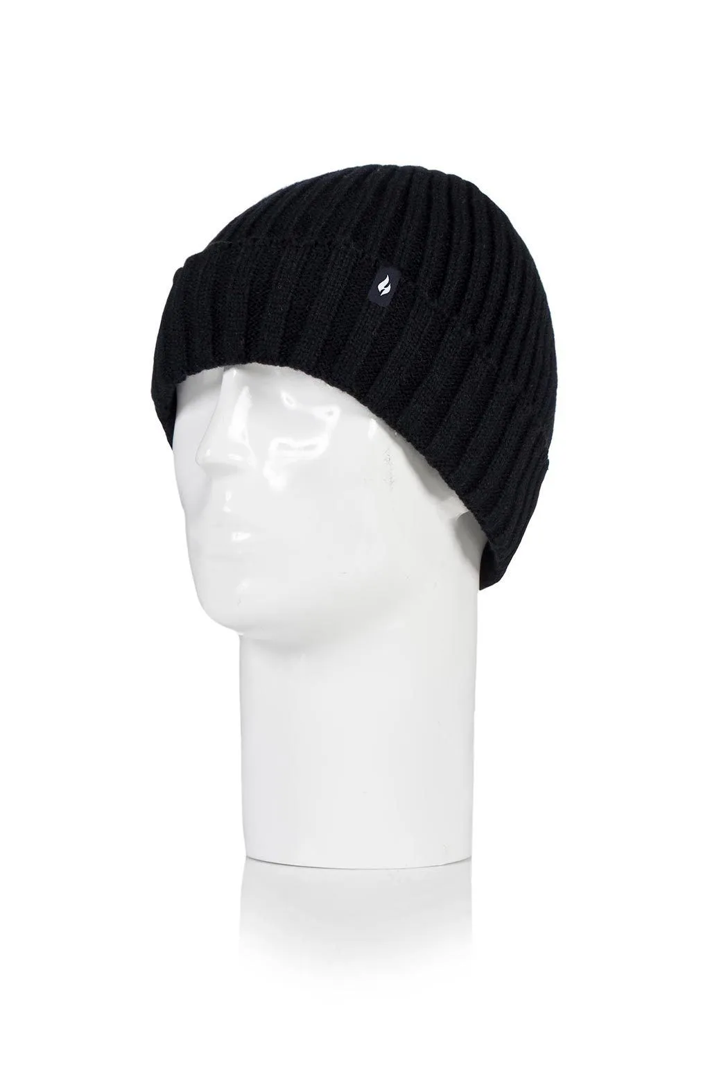 Men's Ribbed Roll Up Hat sold by Heat Holders product image thumbnail 3