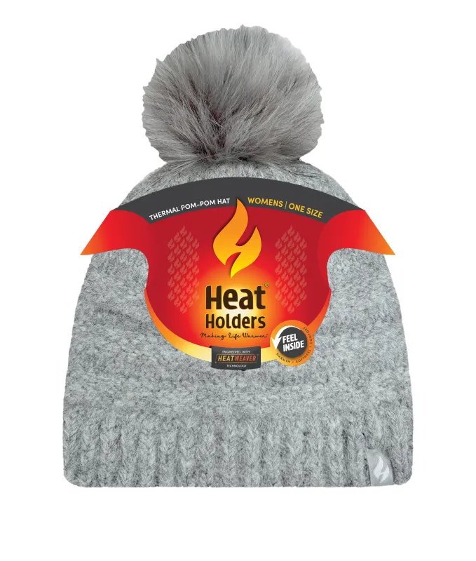 Women's Dakota Outdoor Pompom Hat sold by Heat Holders