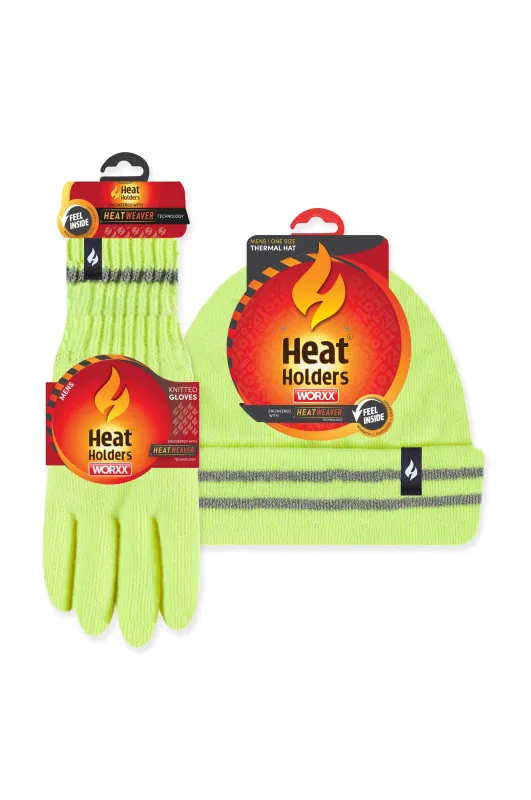 Men's Works Bundle in Bright Yellow sold by Heat Holders