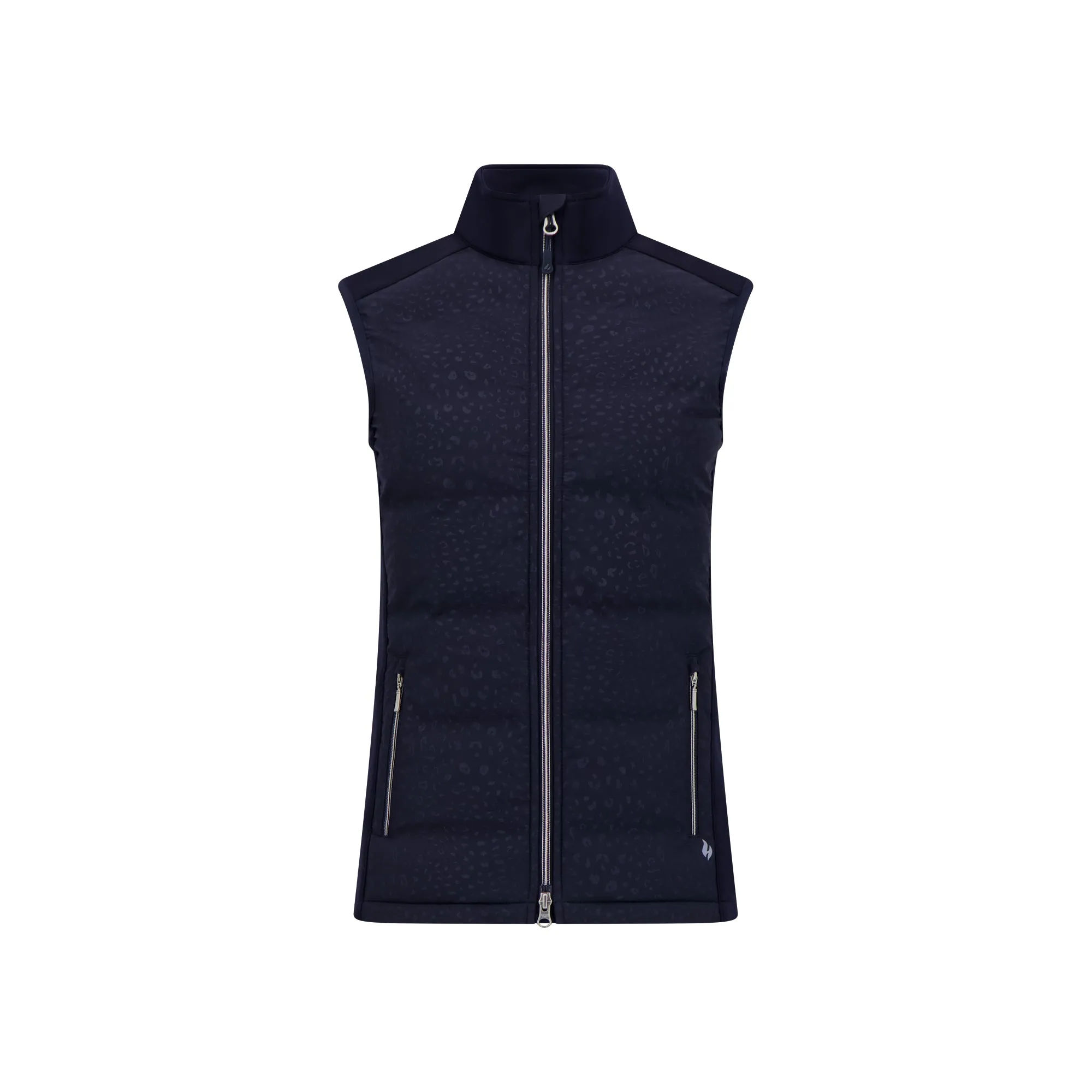 Women's Halston Embossed Hybrid Vest sold by Heat Holders