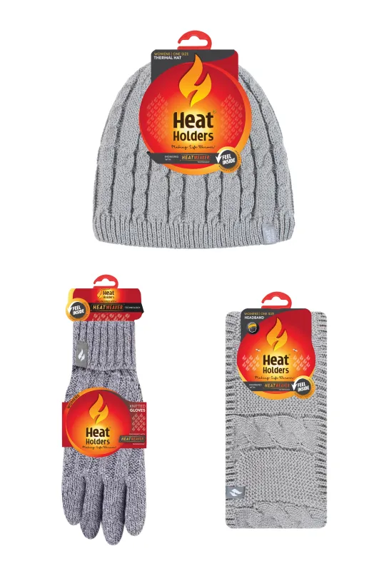 Women's Grey Accessories Bundle sold by Heat Holders