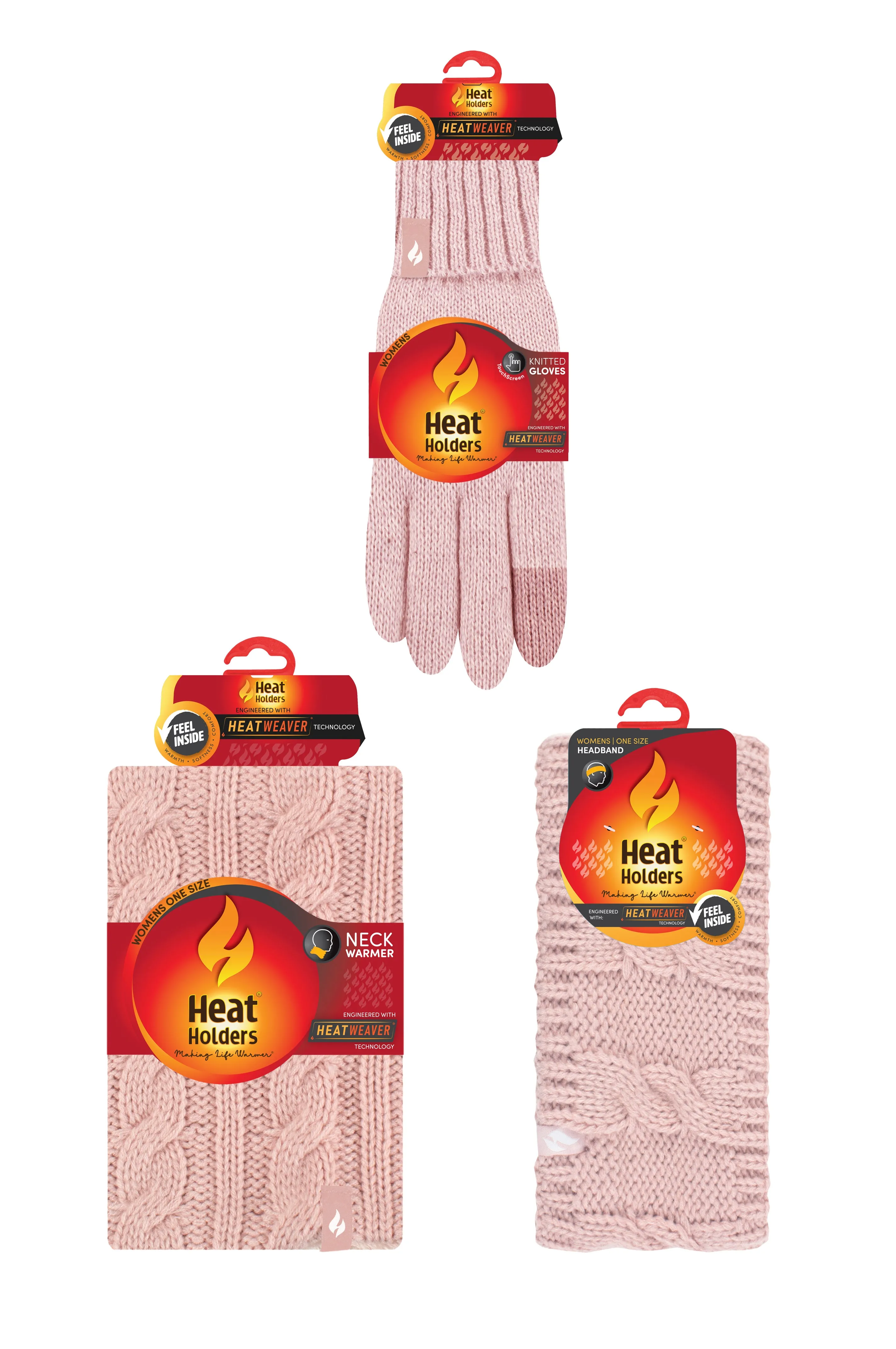 Women's Accessories Bundle 3 Dusty Pink sold by Heat Holders