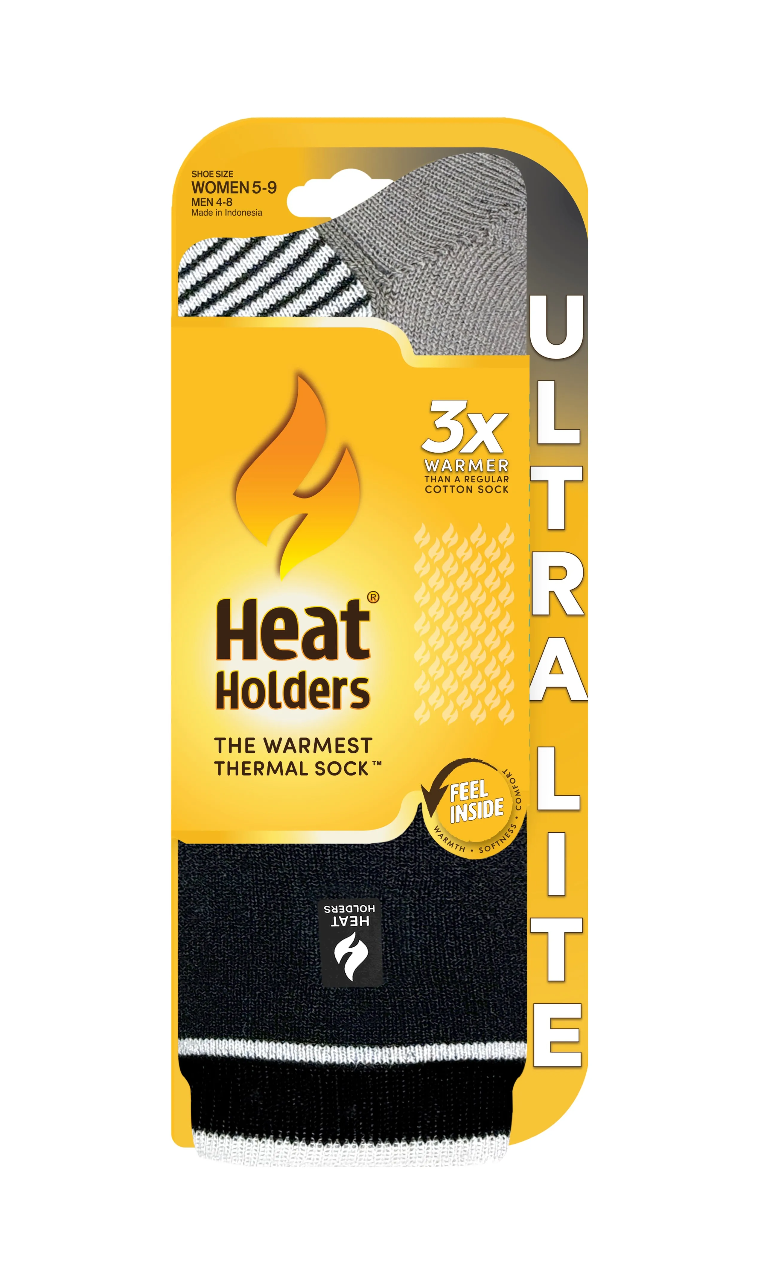 Women's ULTRA LITE™ Clover Sport Crew Sock sold by Heat Holders product image thumbnail 2