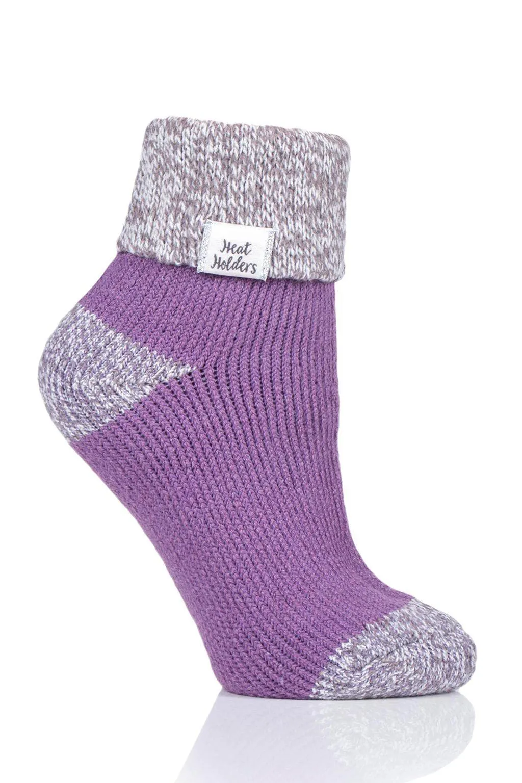 Women's Rib Cuff Sleep Socks sold by Heat Holders product image thumbnail 3