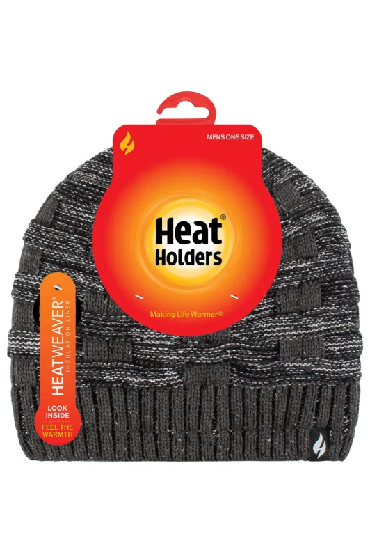 Men's Shaun Snowsports Basketweave Knit Hat sold by Heat Holders