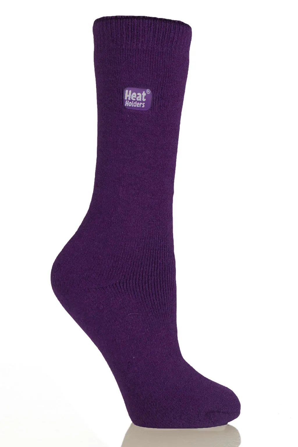 Women's Holly ULTRA LITE™ Solid Crew Socks sold by Heat Holders product image thumbnail 2