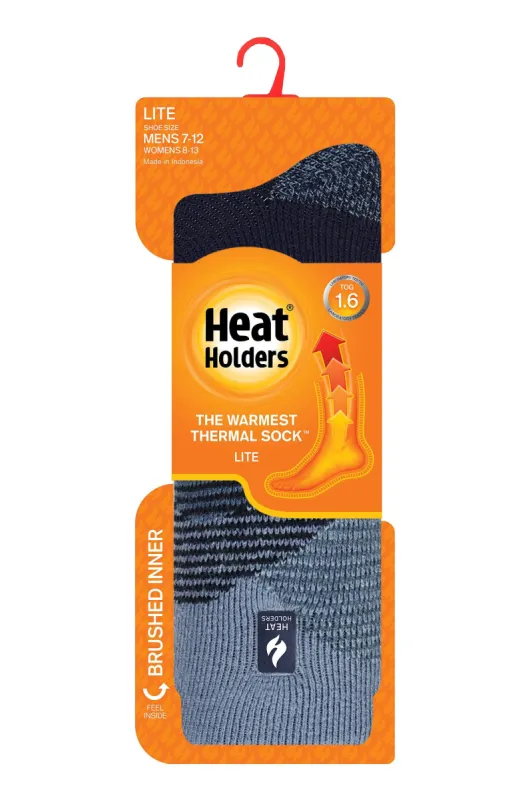 Men's LITE™ Mountains Crew Socks sold by Heat Holders