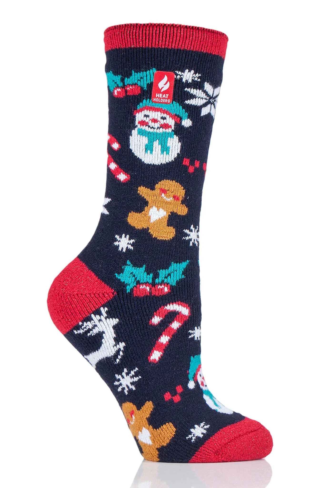 Women's Festive Christmas LITE™ Socks sold by Heat Holders product image thumbnail 2