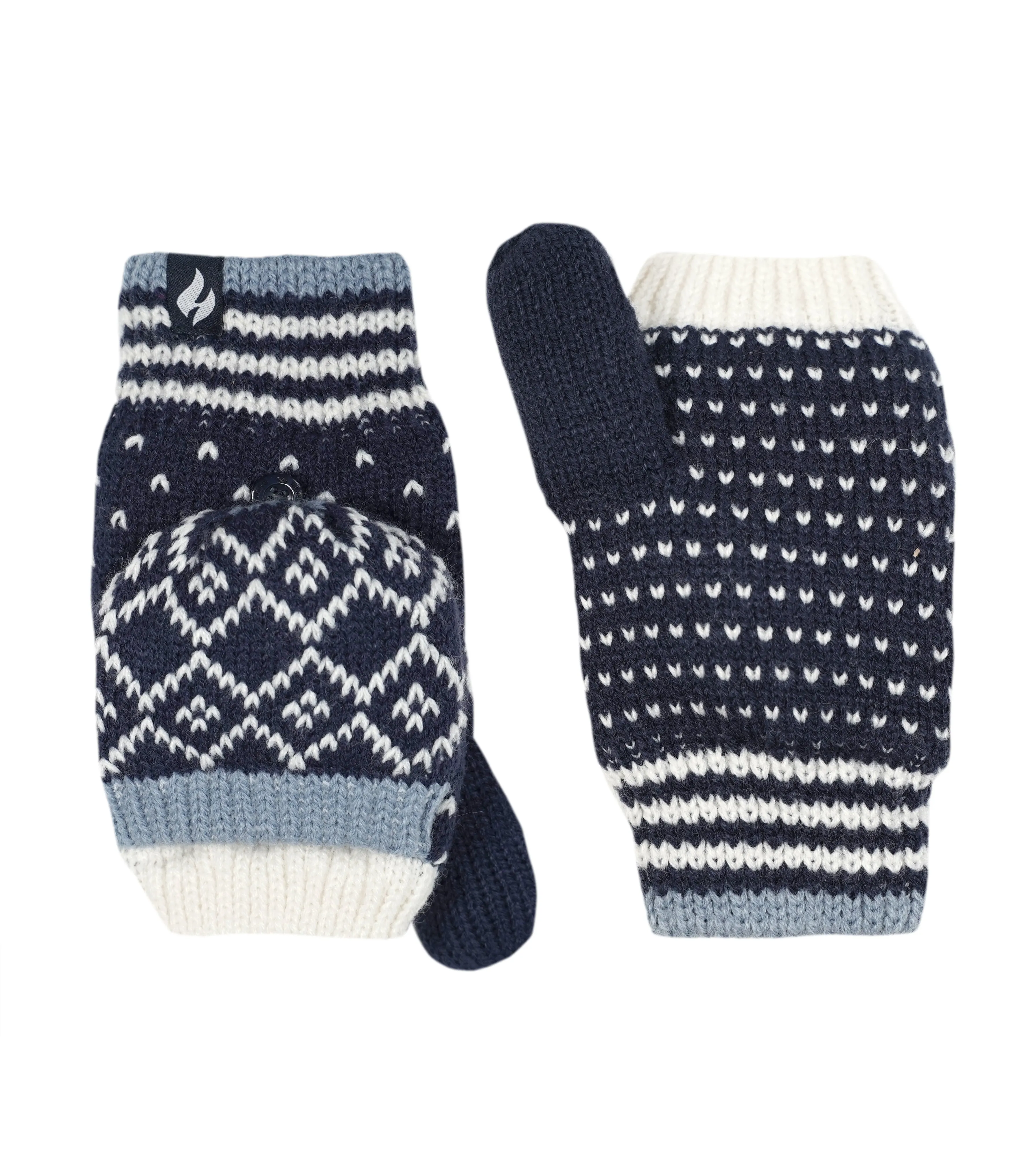 Women's Vienna Fairisle Converter Mittens sold by Heat Holders product image thumbnail 3