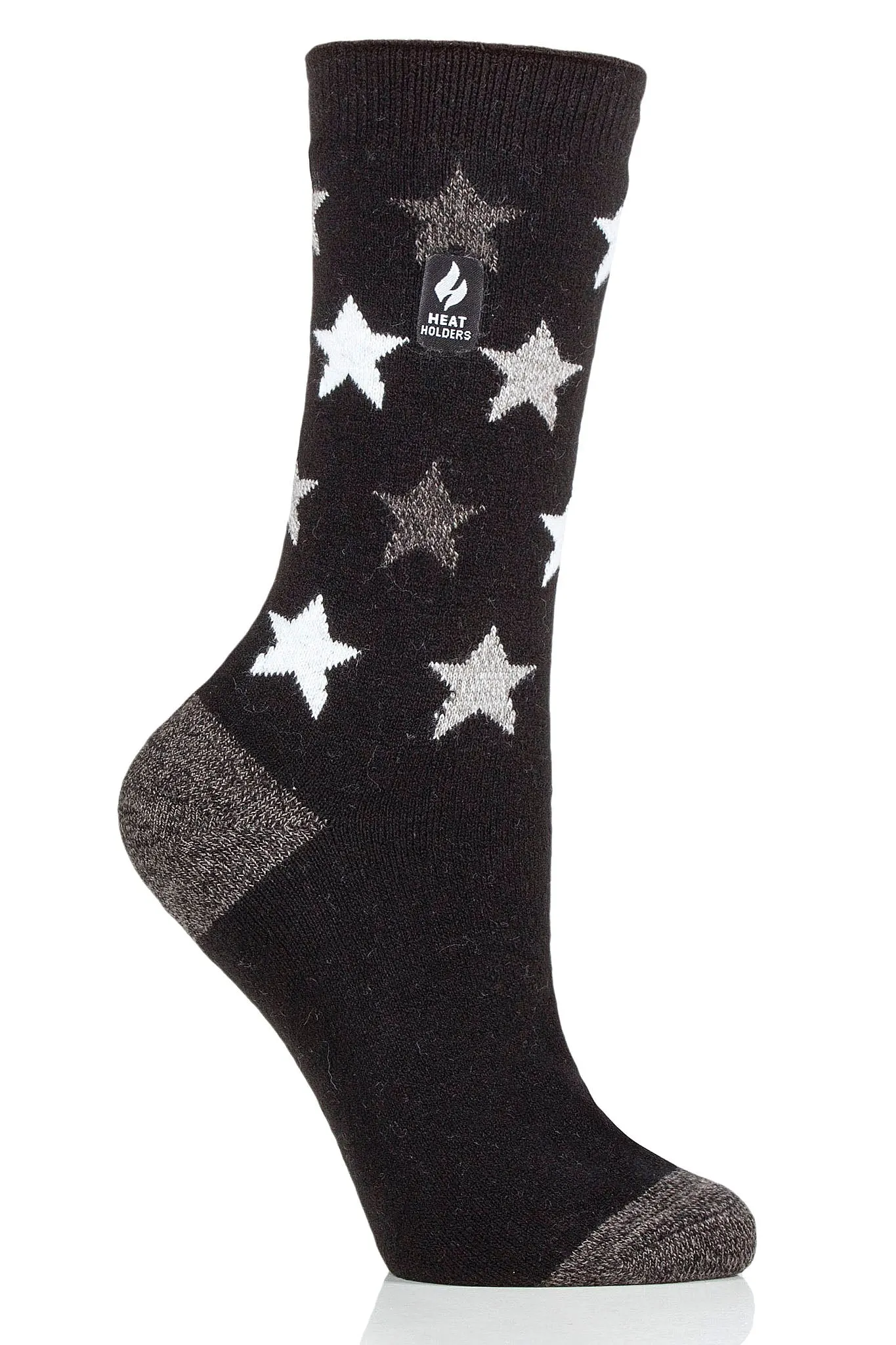 Women's Cosmos ULTRA LITE™ Solid Star Crew Socks sold by Heat Holders product image thumbnail 2