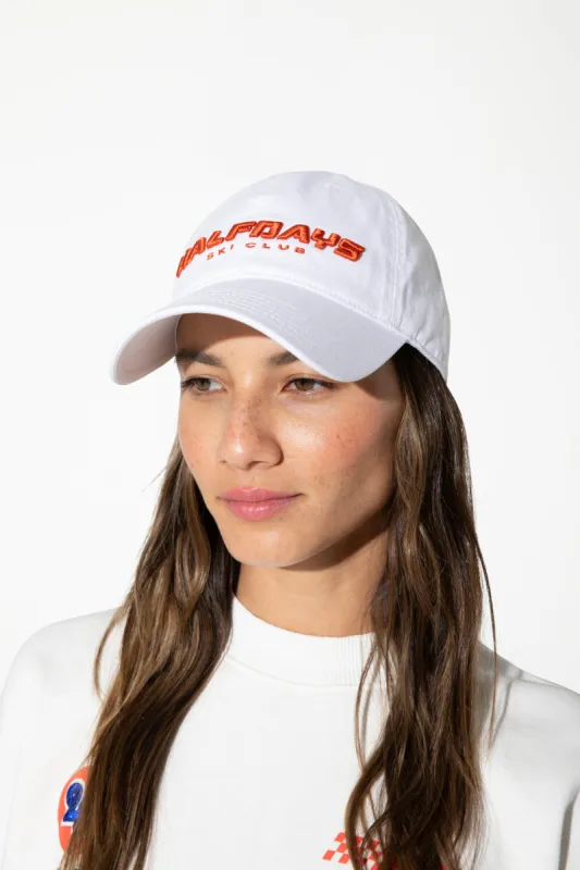 Halfdays Ski Club Baseball Hat sold by Halfdays