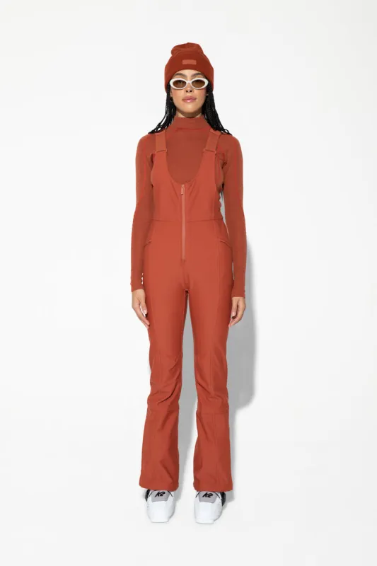 Isabel Soft Shell Bib Pant - Short - Final Sale sold by Halfdays