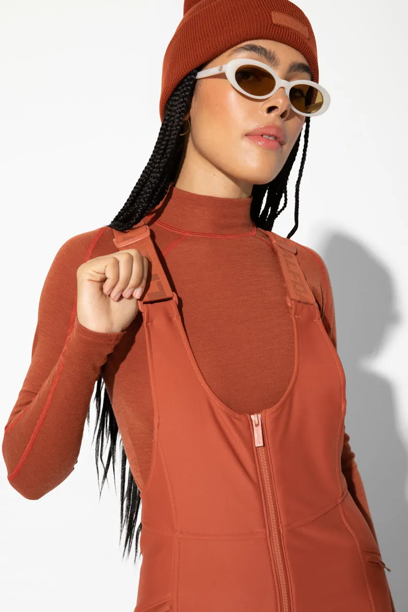 Isabel Soft Shell Bib Pant - Short - Final Sale sold by Halfdays product image thumbnail 4