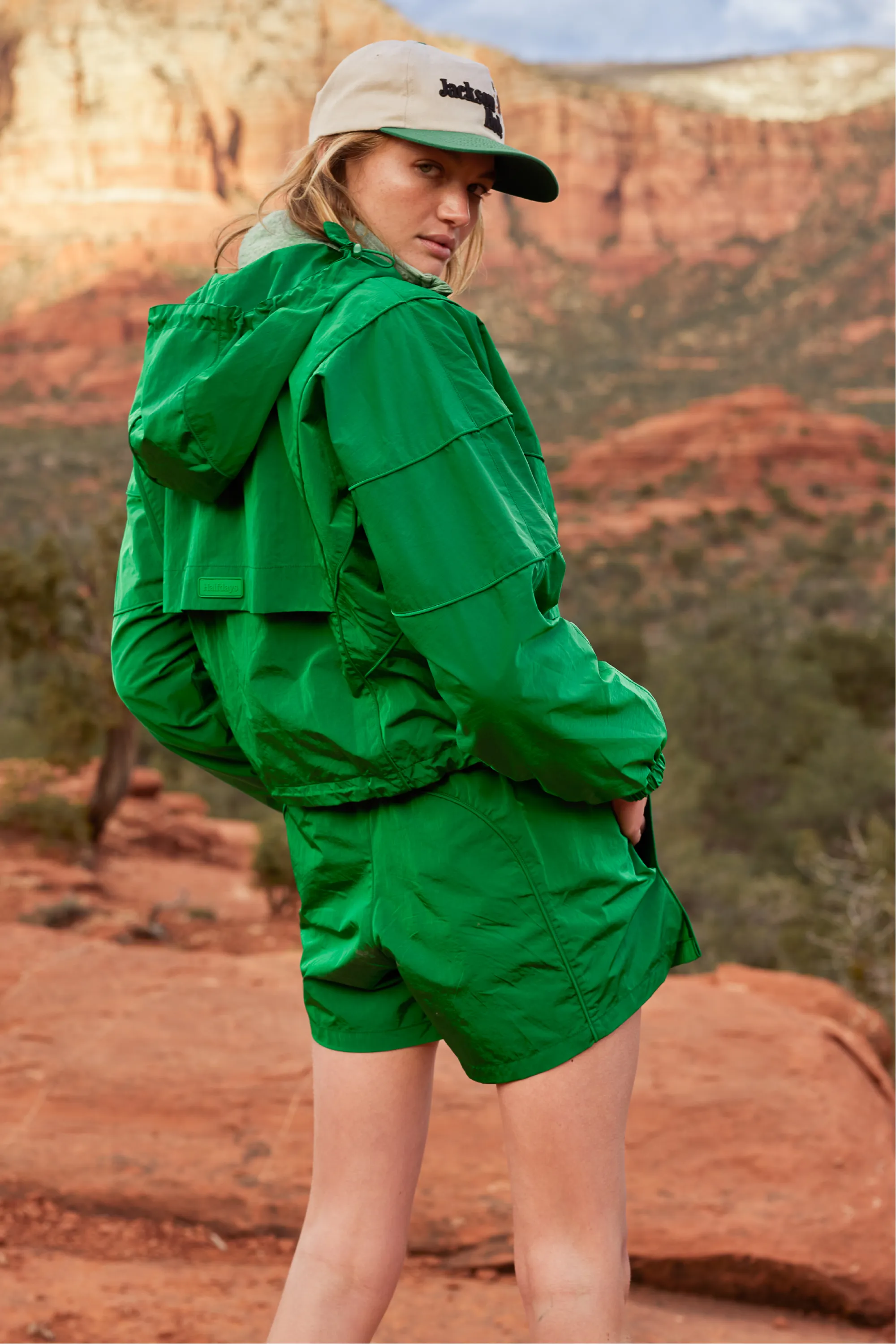 Douglas Nylon Windbreaker sold by Halfdays product image thumbnail 4