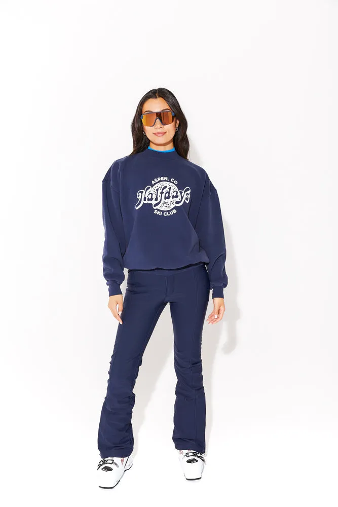 Halfdays Ski Club Sweatshirt sold by Halfdays