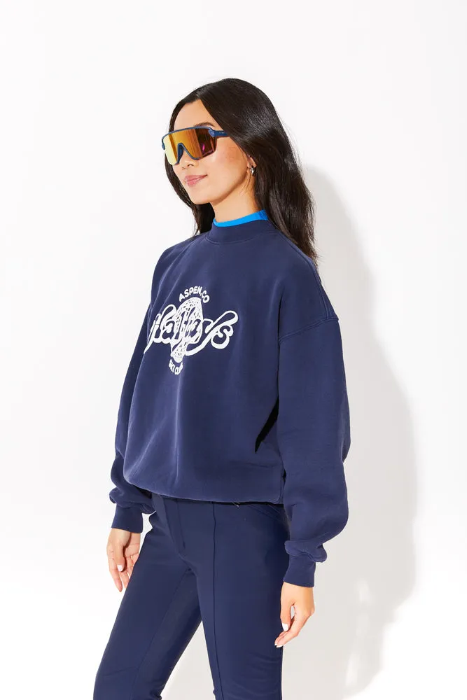 Halfdays Ski Club Sweatshirt sold by Halfdays product image thumbnail 5