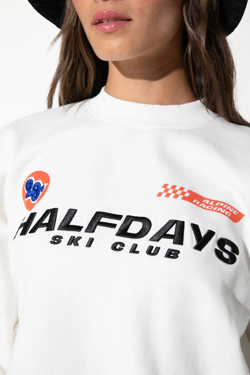 Halfdays Ski Club Sweatshirt sold by Halfdays product image thumbnail 4