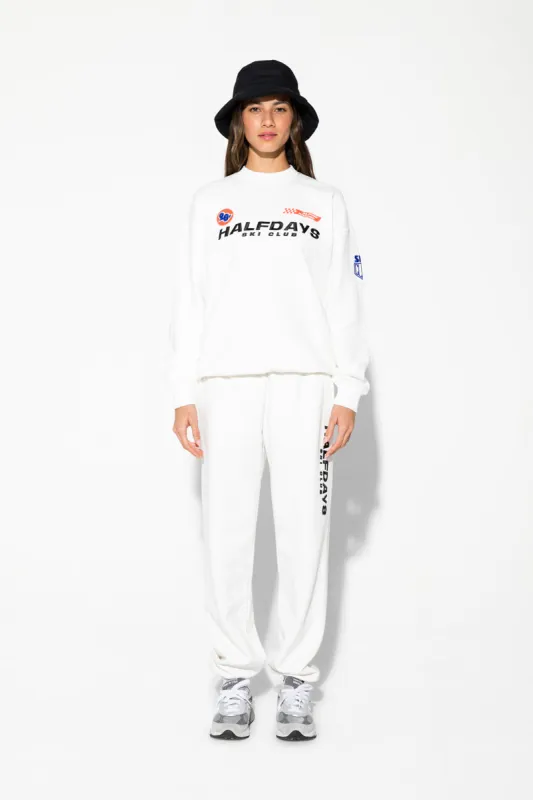 Halfdays Ski Club Sweatshirt sold by Halfdays