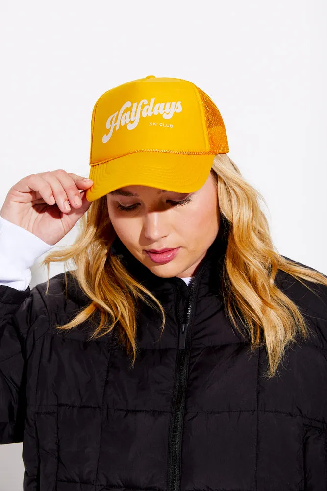 Halfdays Ski Club Trucker Hat sold by Halfdays product image thumbnail 3
