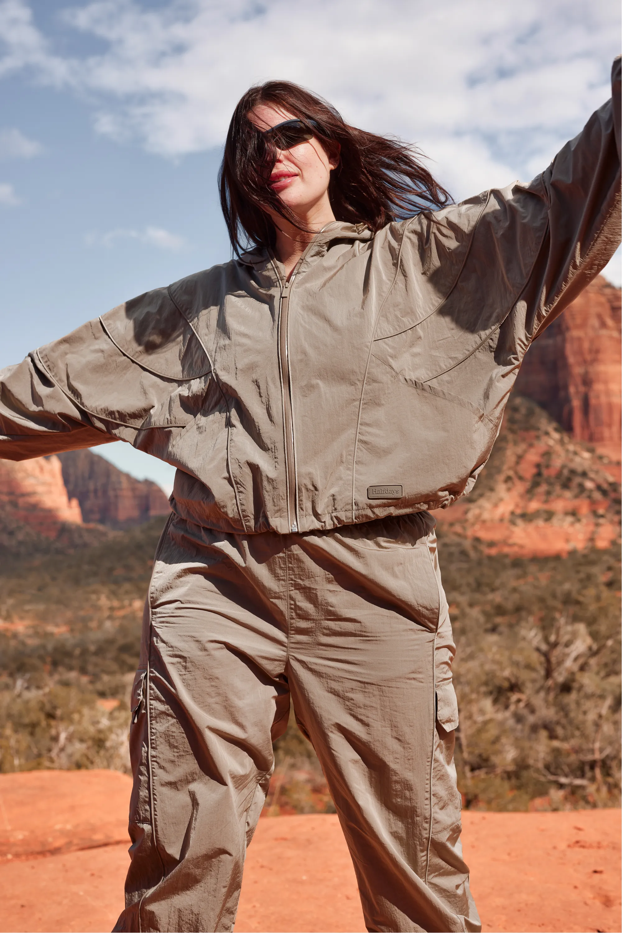 Douglas Nylon Windbreaker sold by Halfdays product image thumbnail 4