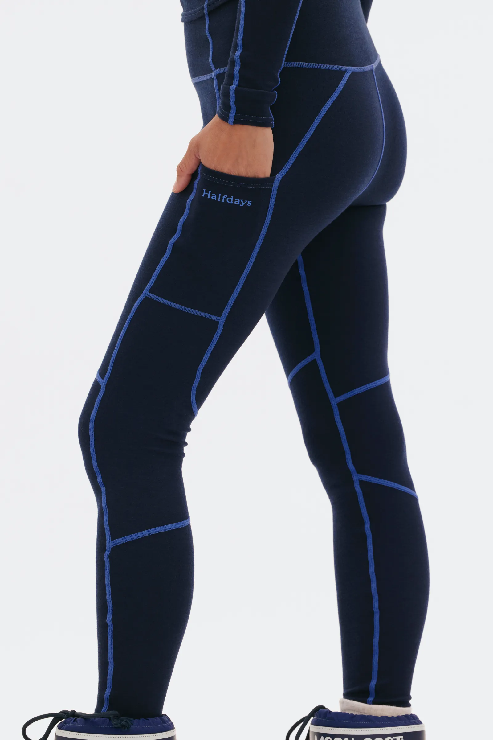 Hallie Midweight Merino Legging sold by Halfdays product image thumbnail 2