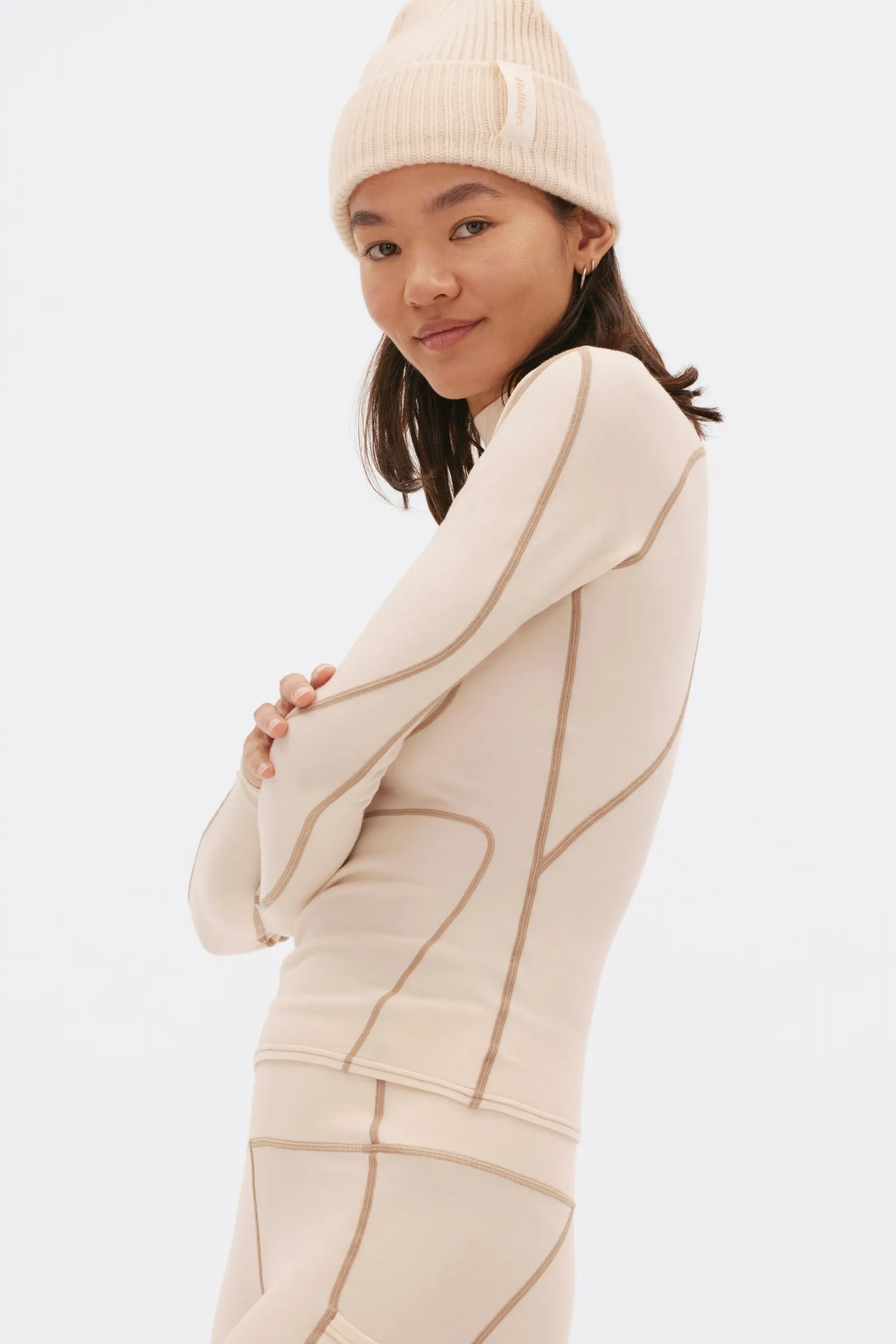 Fay Midweight Merino Top sold by Halfdays product image thumbnail 5